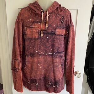 Men’s Imperious Original Apparel Grunge Patches Hoodie M